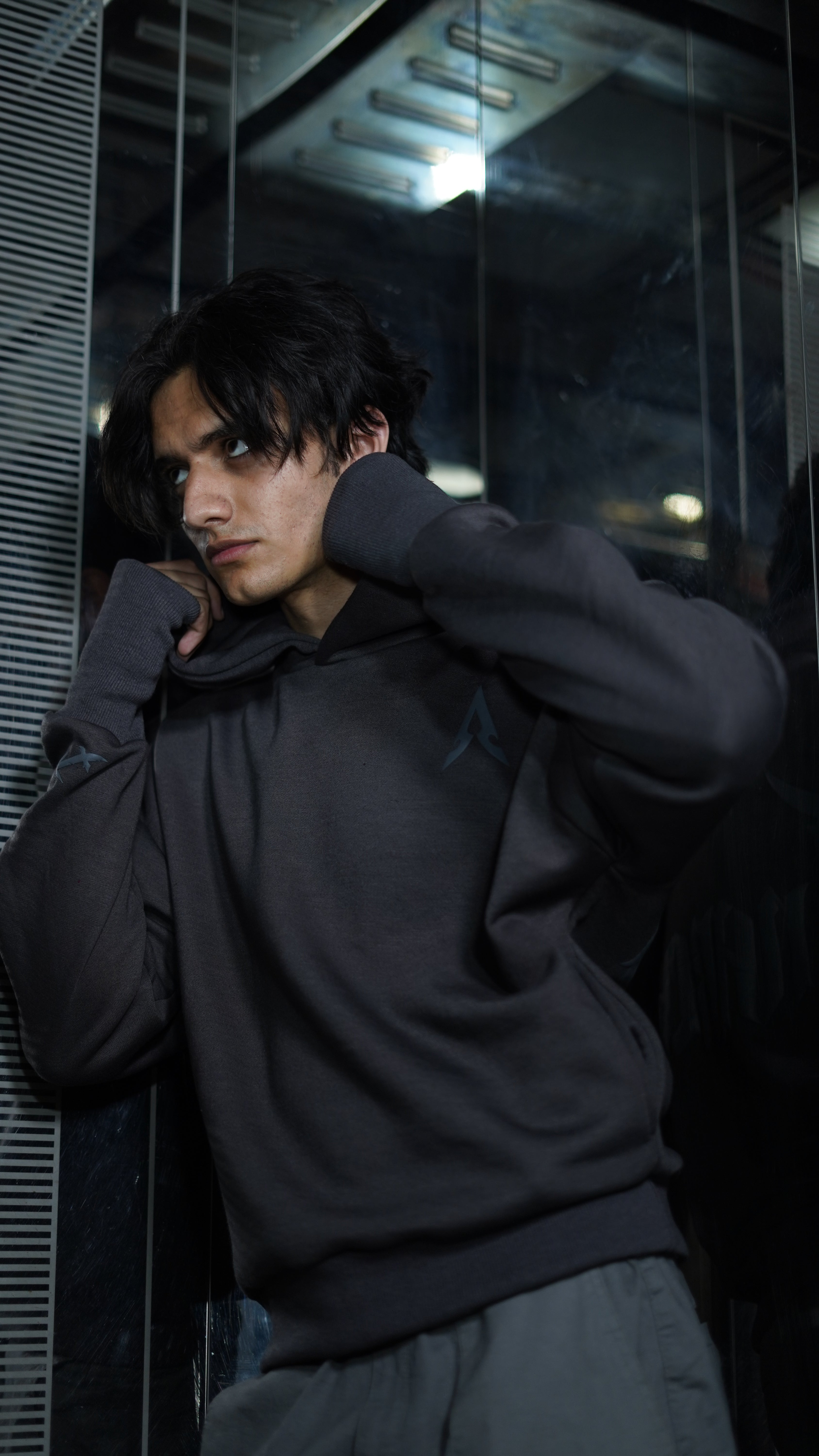 Charcoal Grey Hoodie